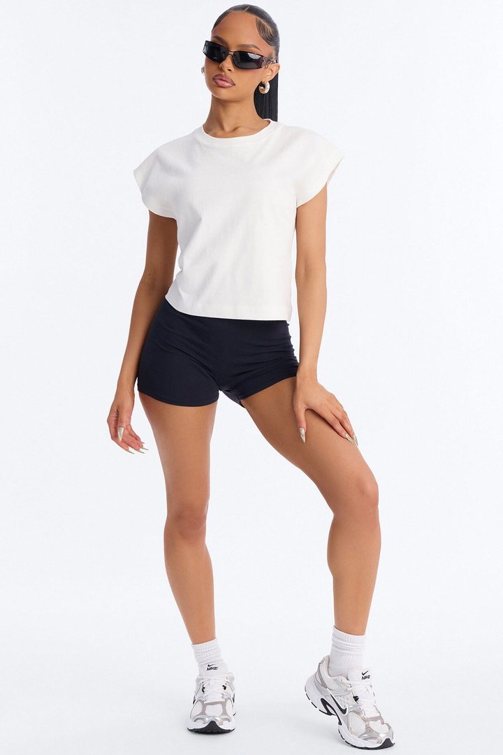 Plain Jane Mini Shorts - Midnight Navy