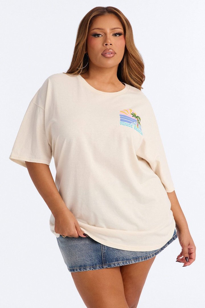 Venice Beach Summer Forever T-Shirt - Off White