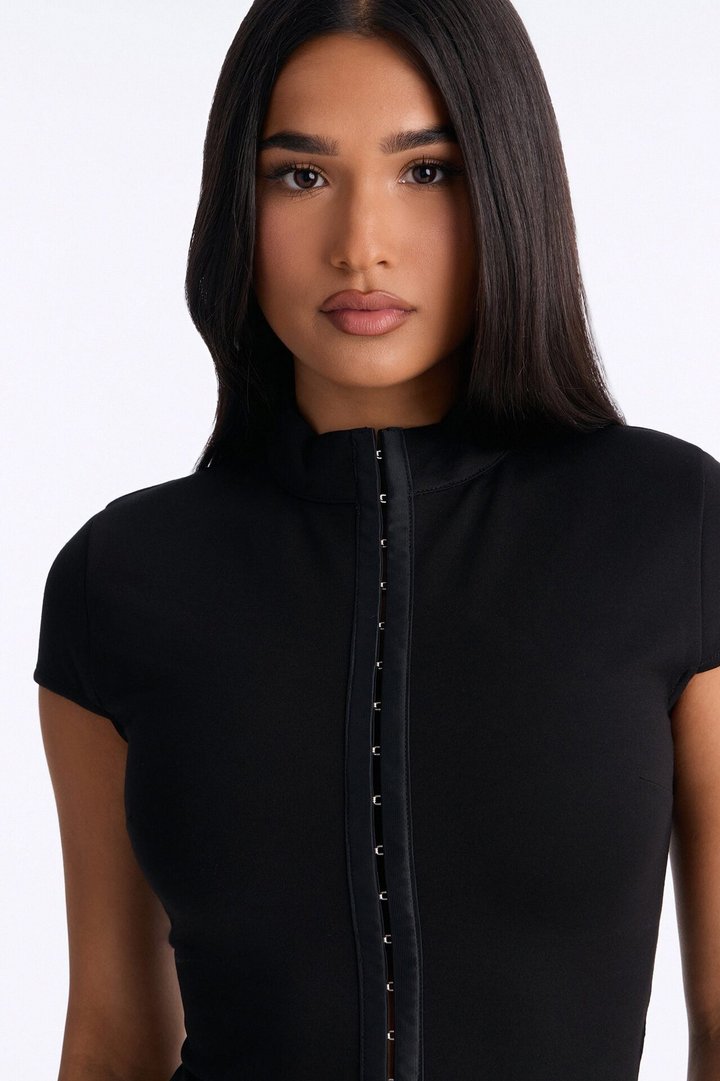 So Hooked On You Capri Set - Black
