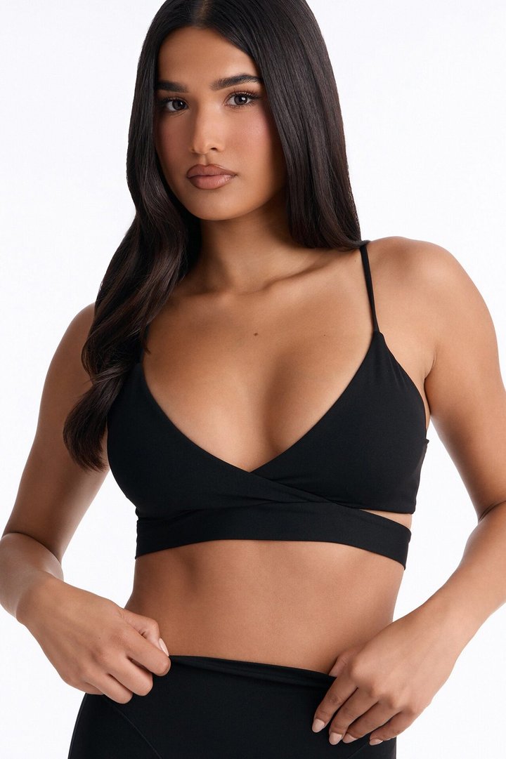 Soft Balance Capri Legging Set - Black