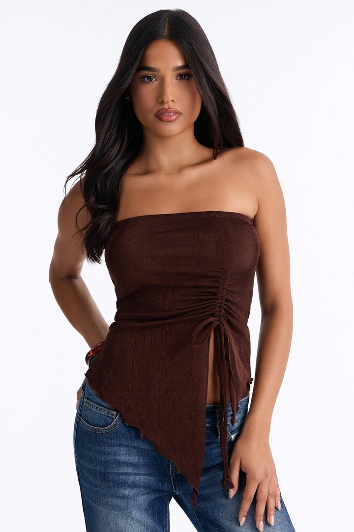 Bria Top - Chocolate