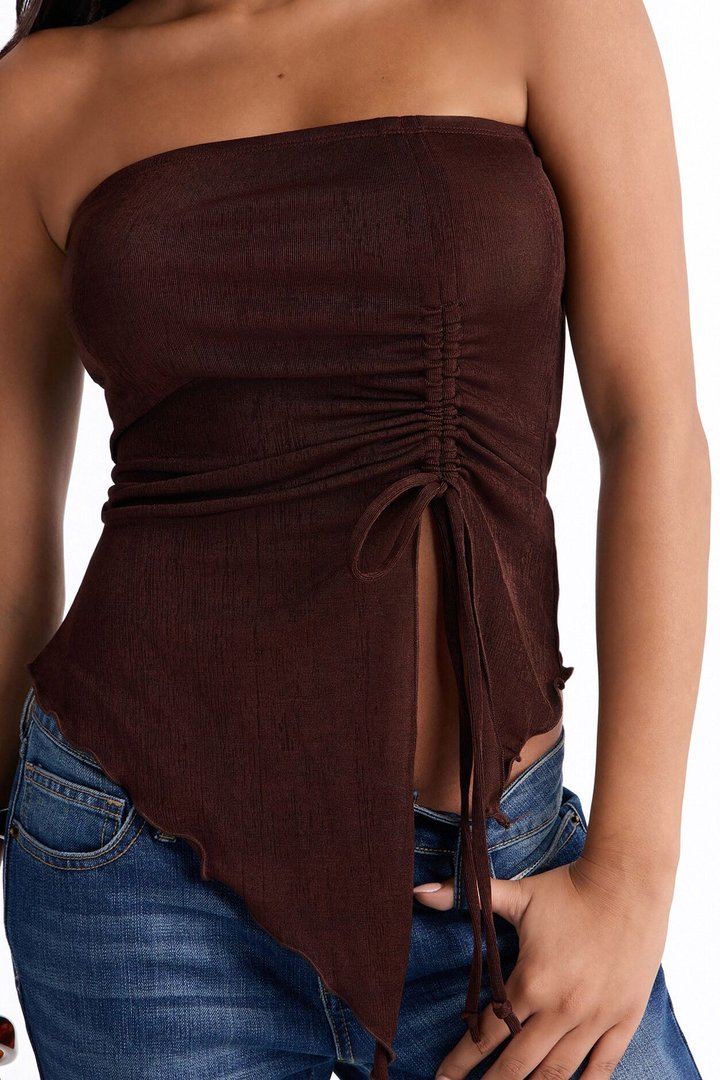 Bria Top - Chocolate