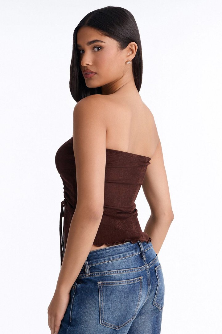 Bria Top - Chocolate