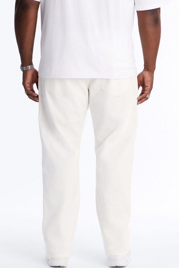 The Staple Straight Jean - White