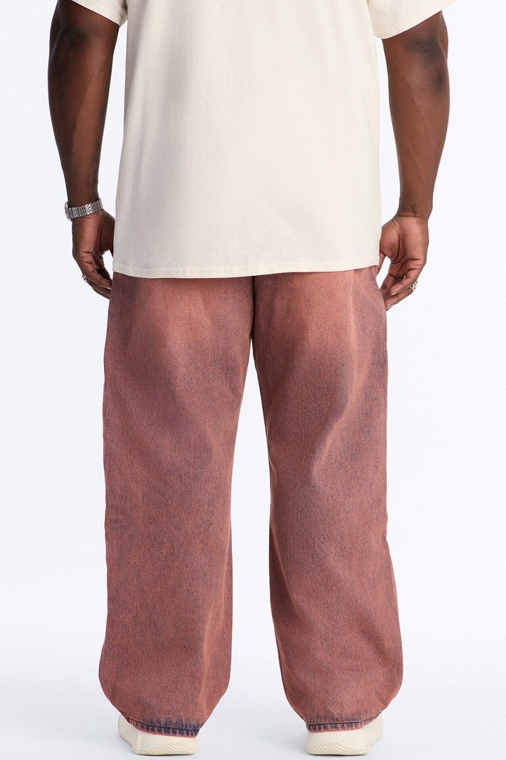 The Staple Baggy Jean - Washed Mauve