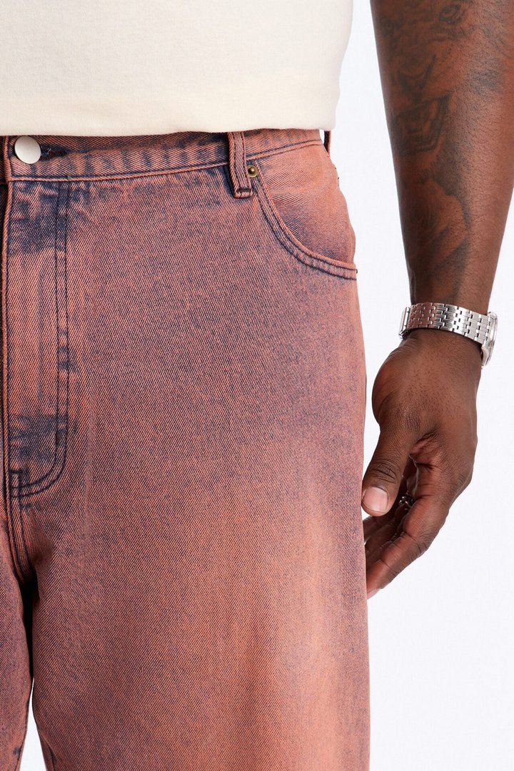 The Staple Baggy Jean - Washed Mauve