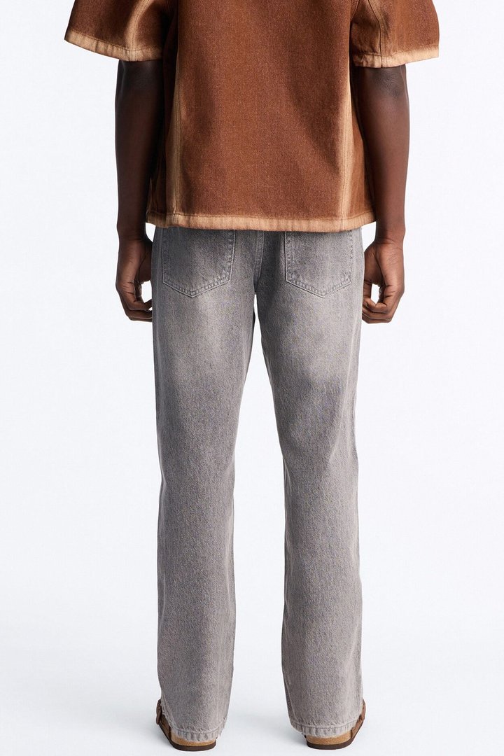 The Staple Straight Jean - Grey