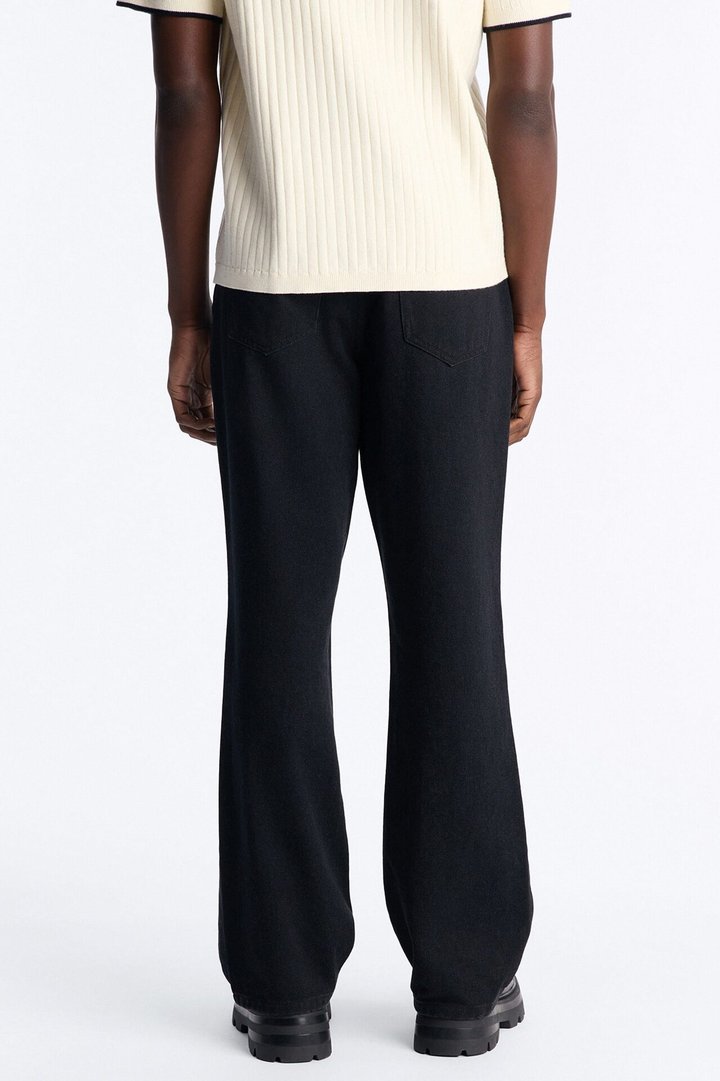 Routine Straight Flare Jean - Black
