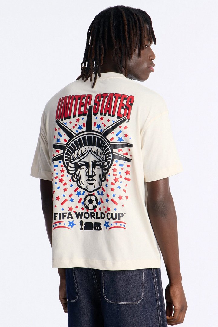 FIFA World Cup USA Short Sleeve Tee - Cream