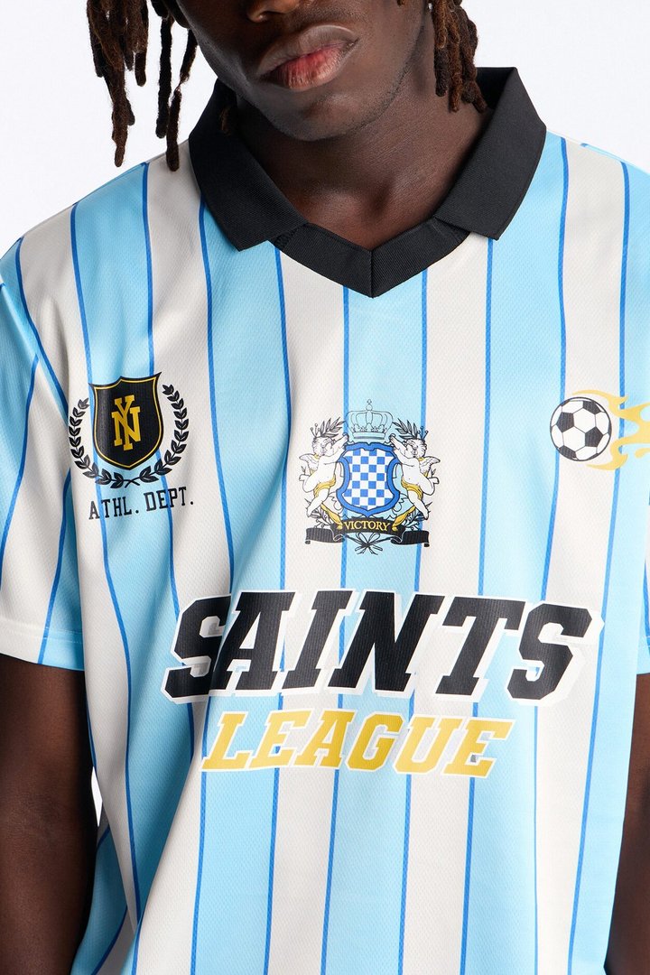 Saints League Soccer Jersey - Blue/combo