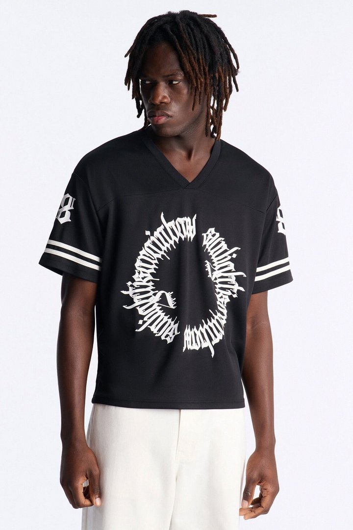 Sunlight 88 Football Jersey - Black