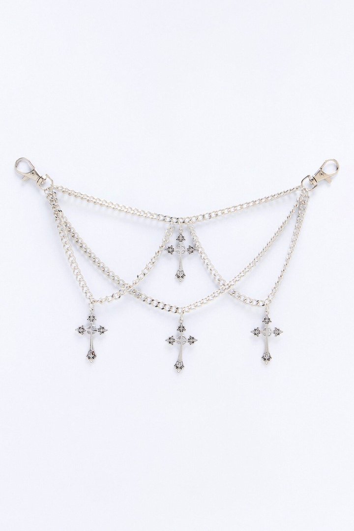Faithfully Yours Handbag Chain - Silver