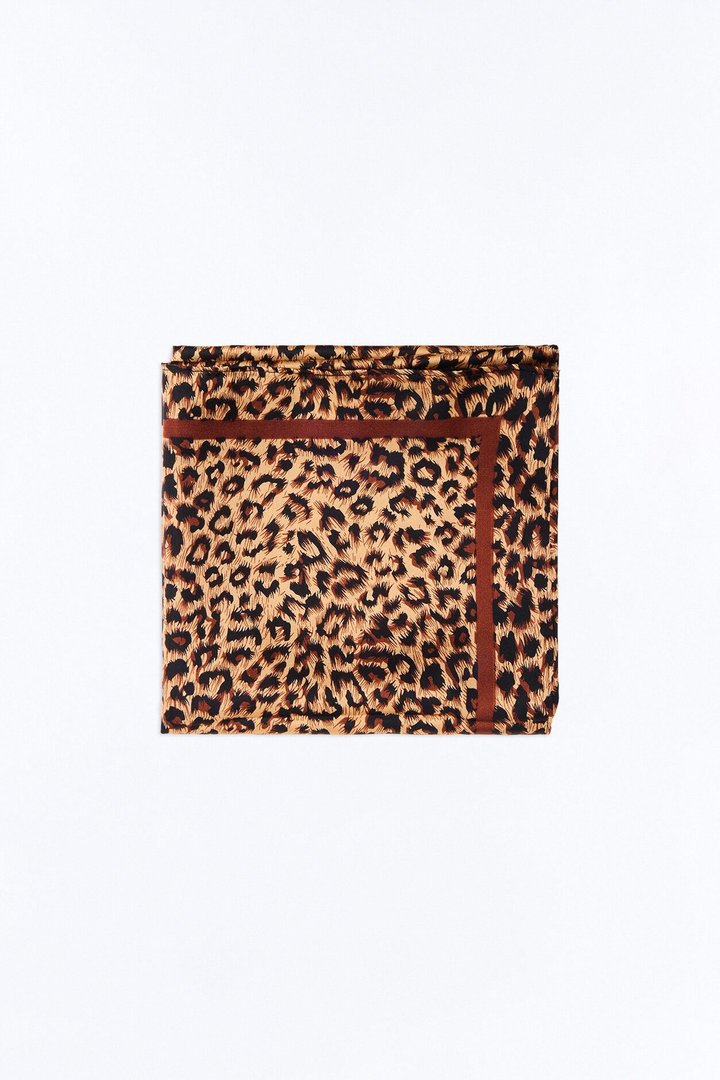 Hear Me Roar Head Scarf - Leopard