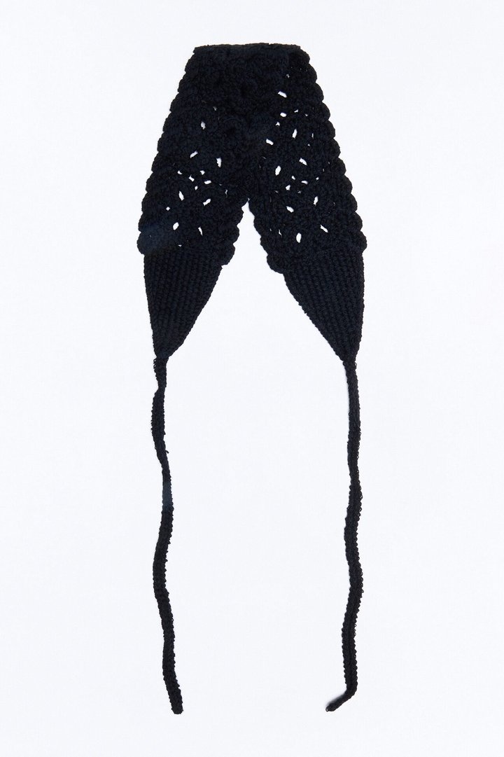 Crochet Headband - Black