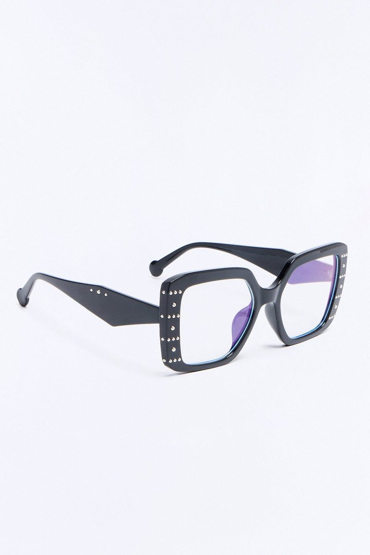 Rocking The Look Blue Light Glasses - Black