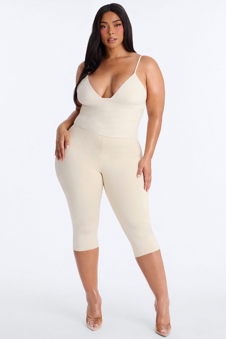 Second Skin Deep U Neck Cami - Bone