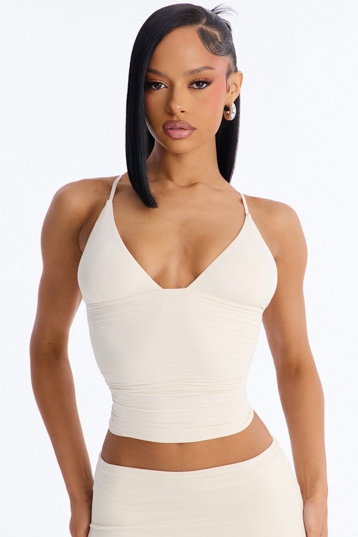 Second Skin Deep U Neck Cami - Bone