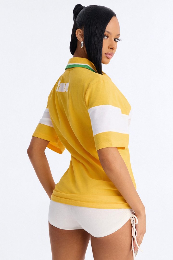 FIFA Brazil Victory Soccer Polo - Yellow