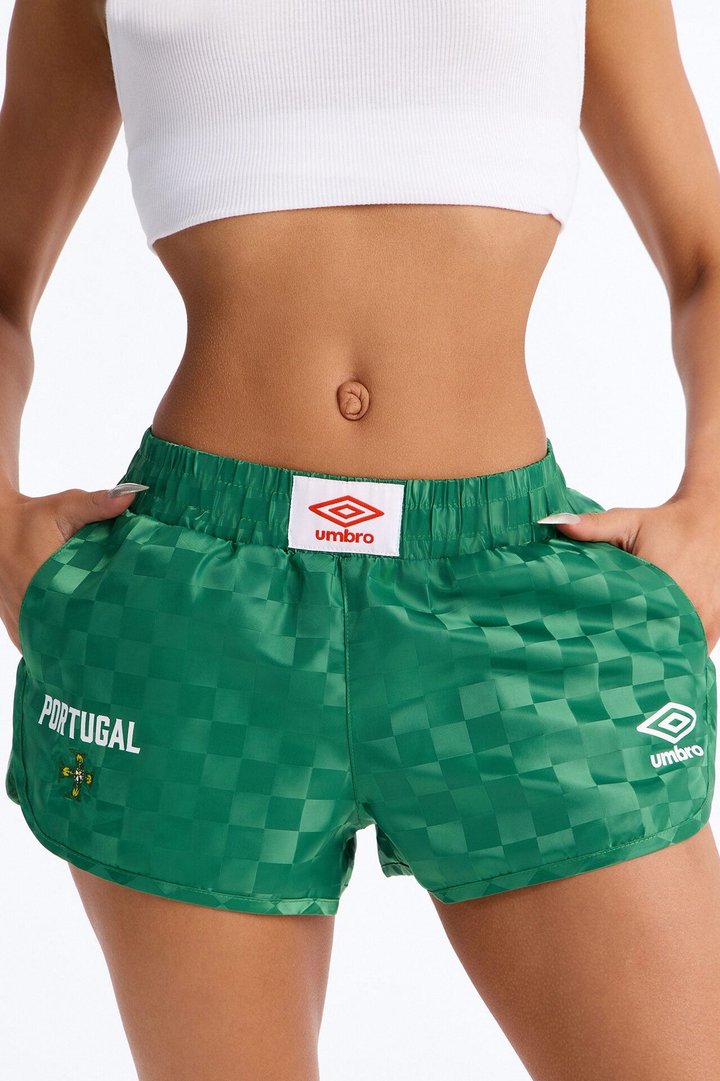 Umbro Portugal Soccer Shorts - Green