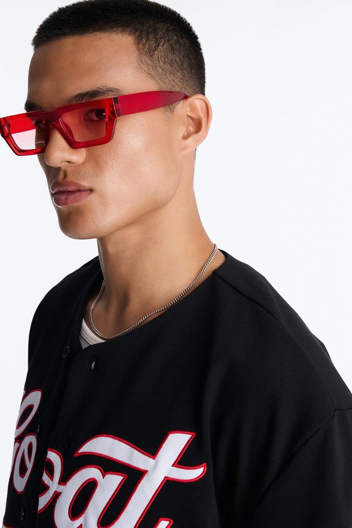 Crystal Spectra Wayfair Sunglasses - Red