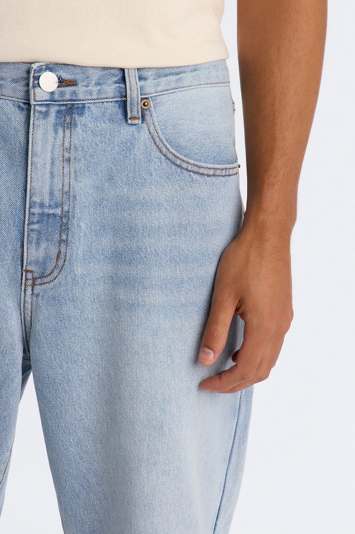 The Staple Baggy Jean - Light Blue Wash