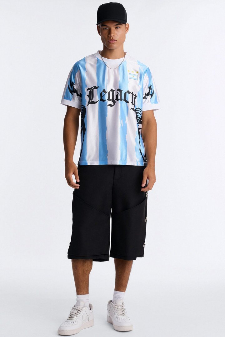 GOAT Legacy 10 Soccer Jersey - White