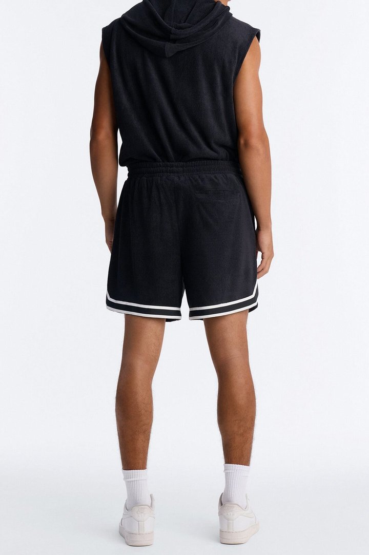 Classic Terry Cloth Short - Black