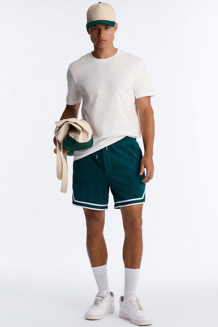 Classic Terry Cloth Short - Teal