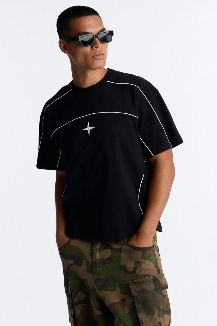 1997 Blessed Heavy Weight Short Sleeve Tee - Black