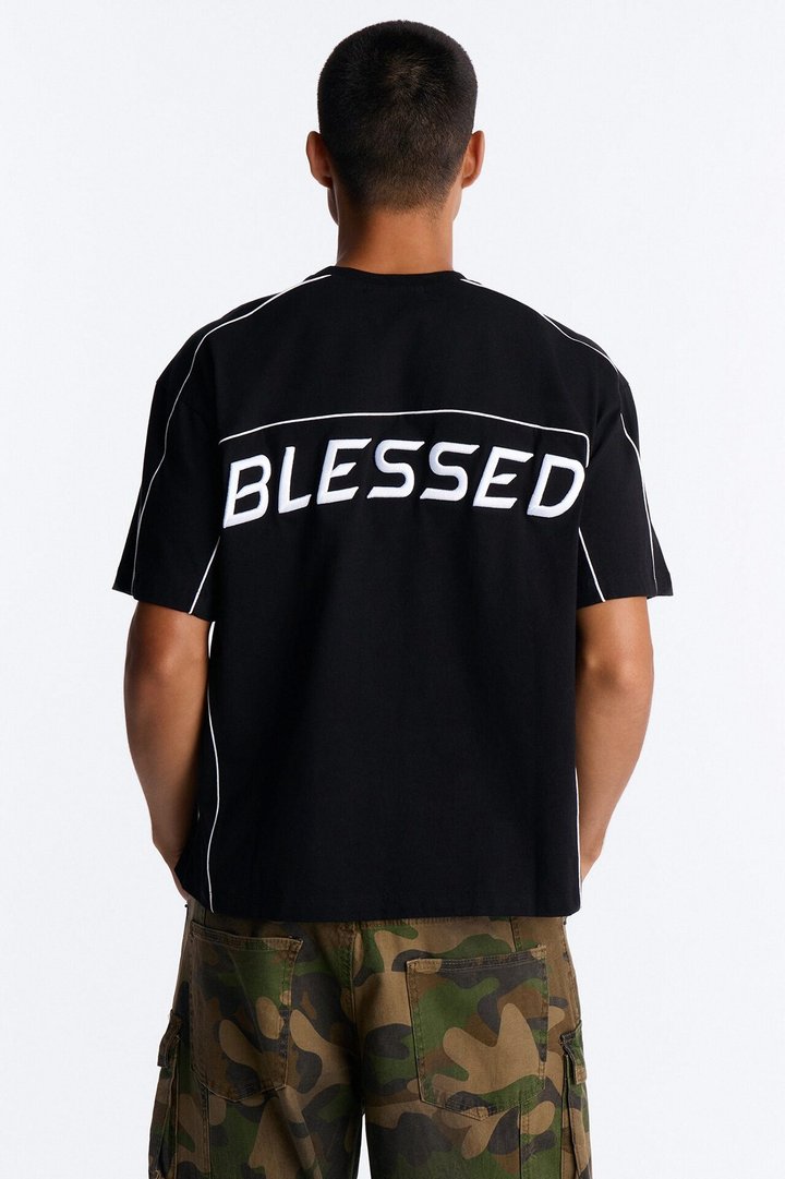 1997 Blessed Heavy Weight Short Sleeve Tee - Black