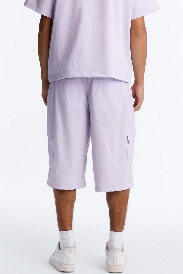 Gable Pocket Baggy Short - Purple