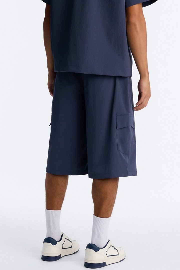 Gable Pocket Baggy Short - Navy