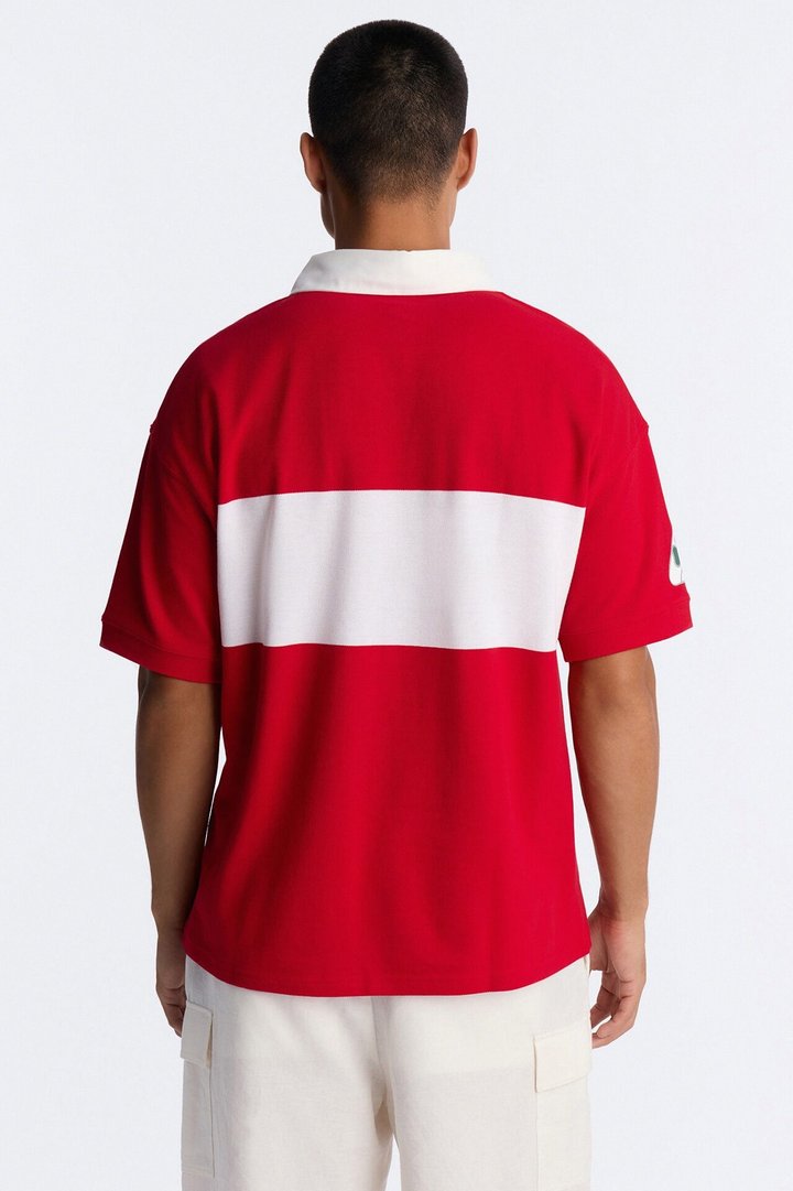 Alfa Romeo Short Sleeve Polo - Red