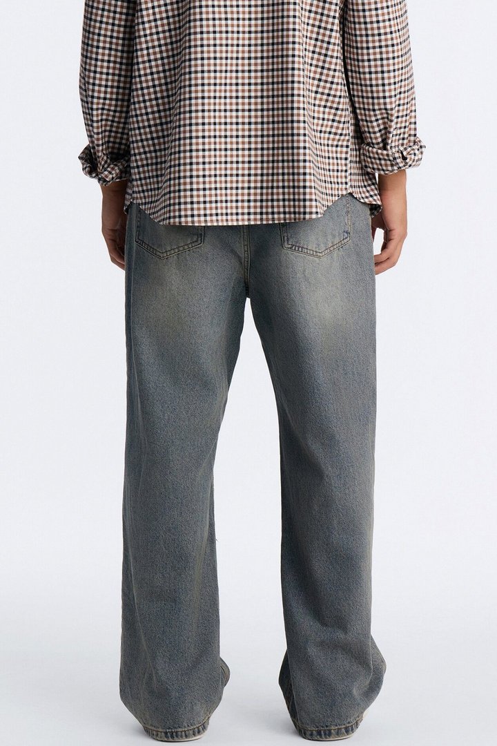 The Monday Baggy Jean - Light Blue Wash