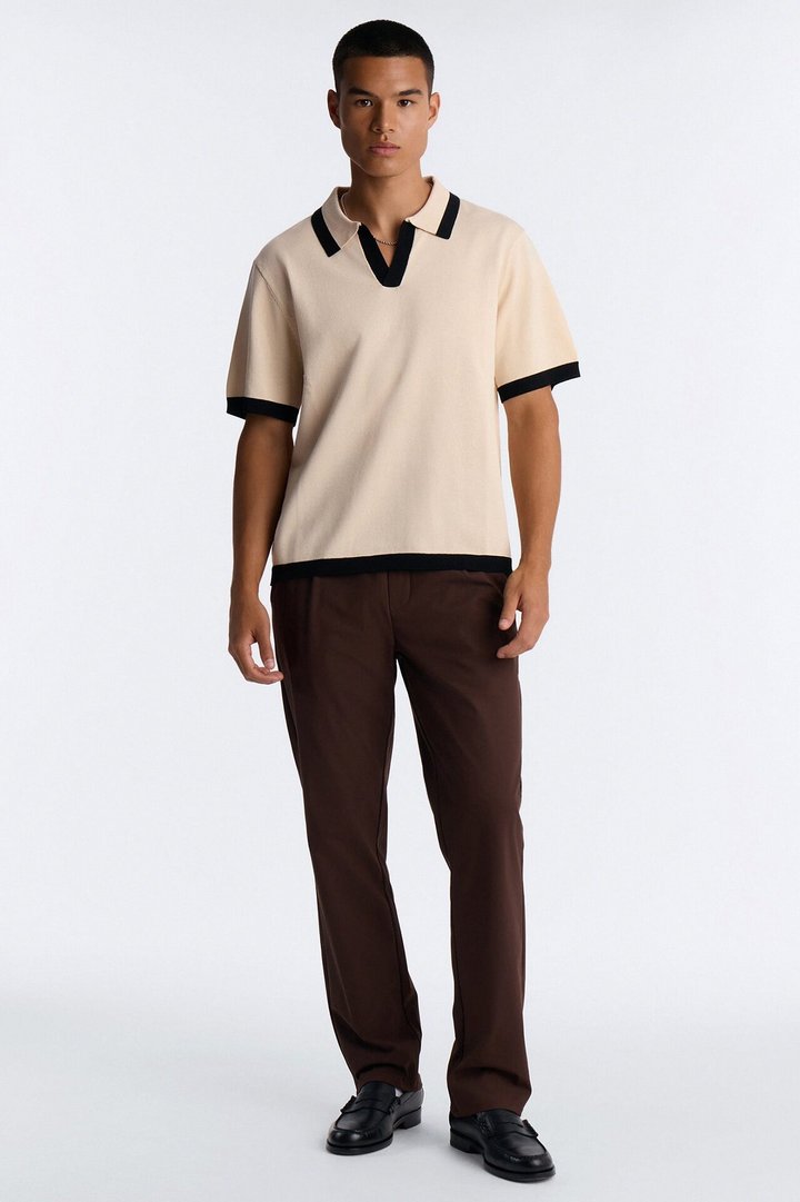 Cedric Straight Pant - Brown