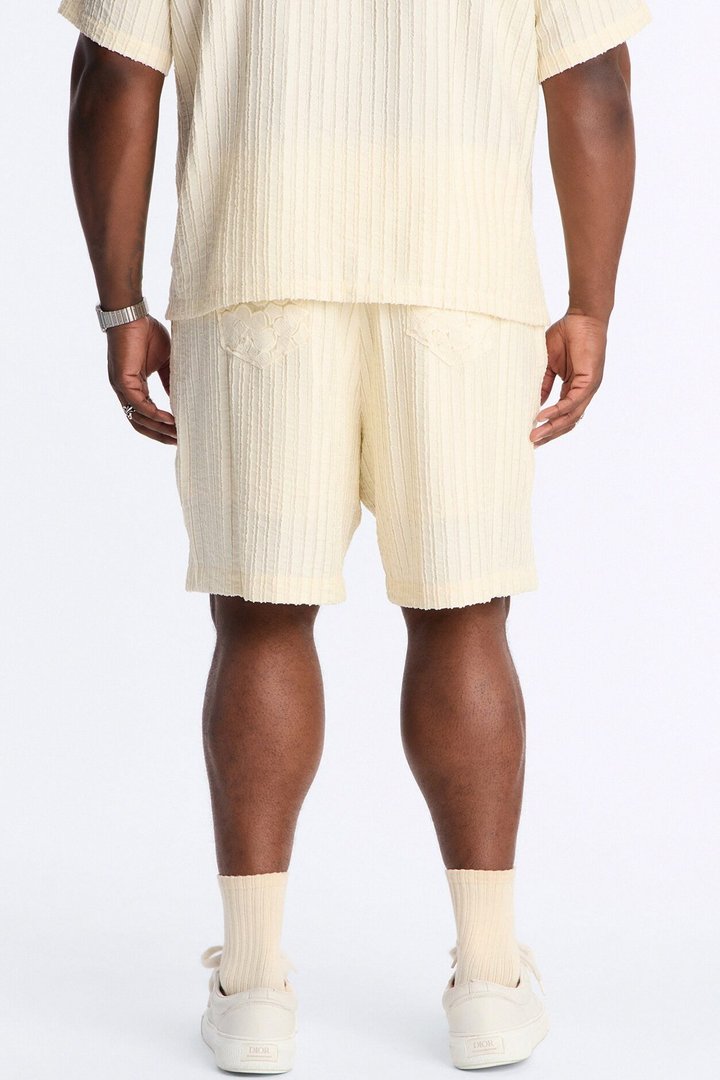 Sunday Social Relaxed Short - Cream