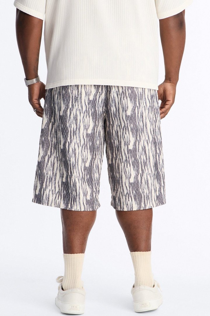 Starry Night Baggy Short - Blue/combo