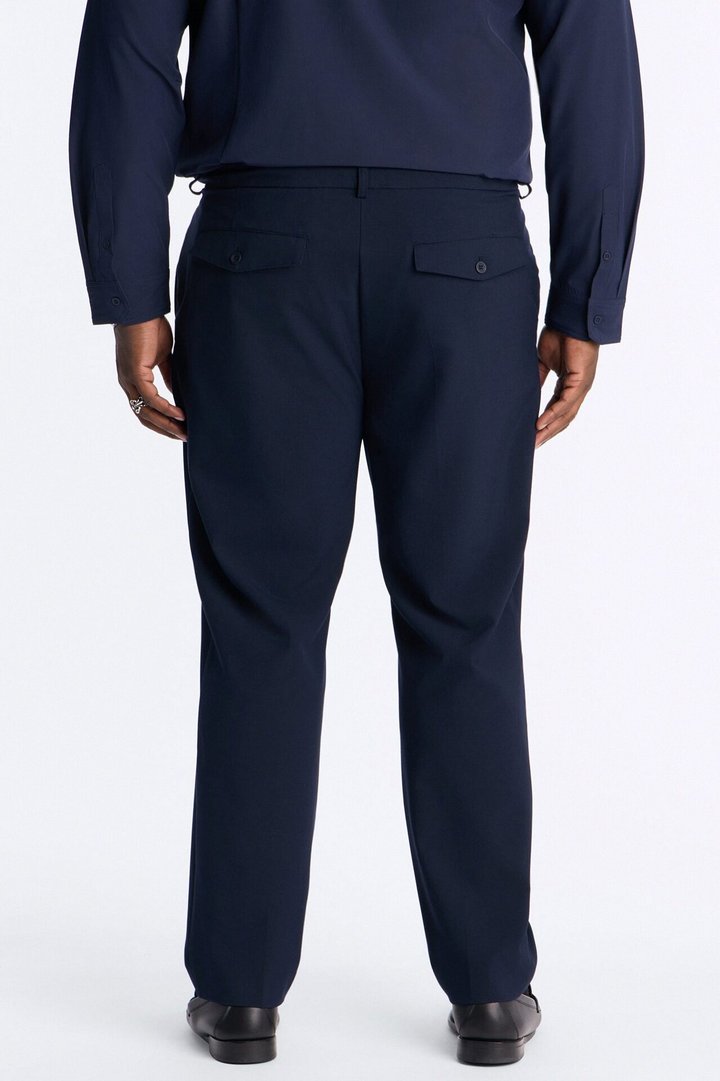 Windsor Luxe Slim Trouser - Navy