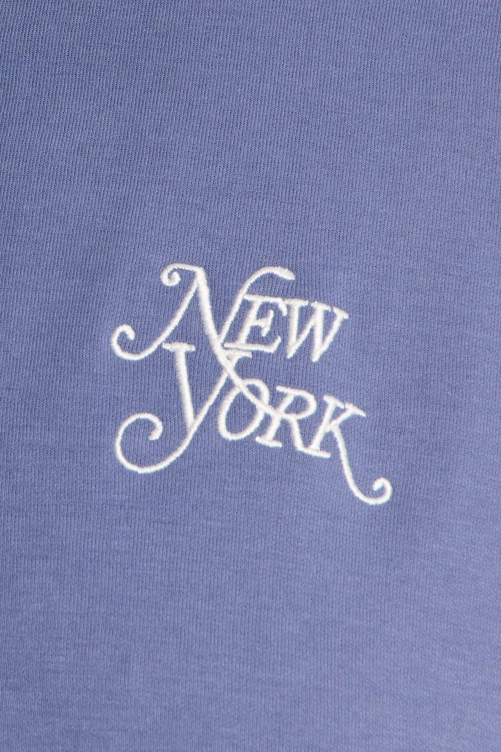 New York Sleepless Nostalgia Short Sleeve Tee - Blue