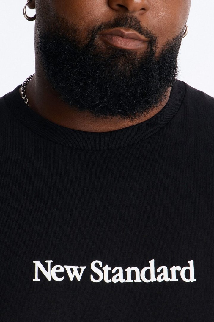 New Standard Short Sleeve Tee - Black