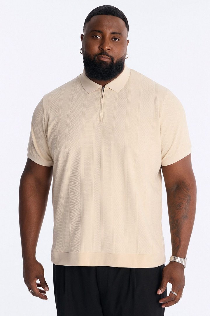 Fairway Short Sleeve Polo - Sand
