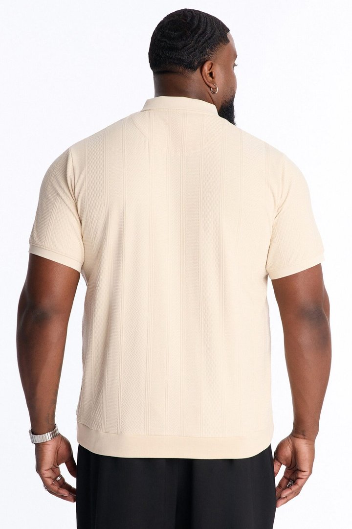 Fairway Short Sleeve Polo - Sand