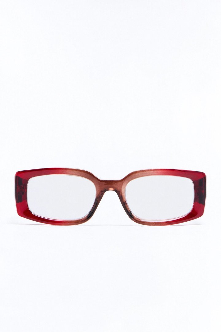 Geek But Chic Blue Light Glasses - Red/combo