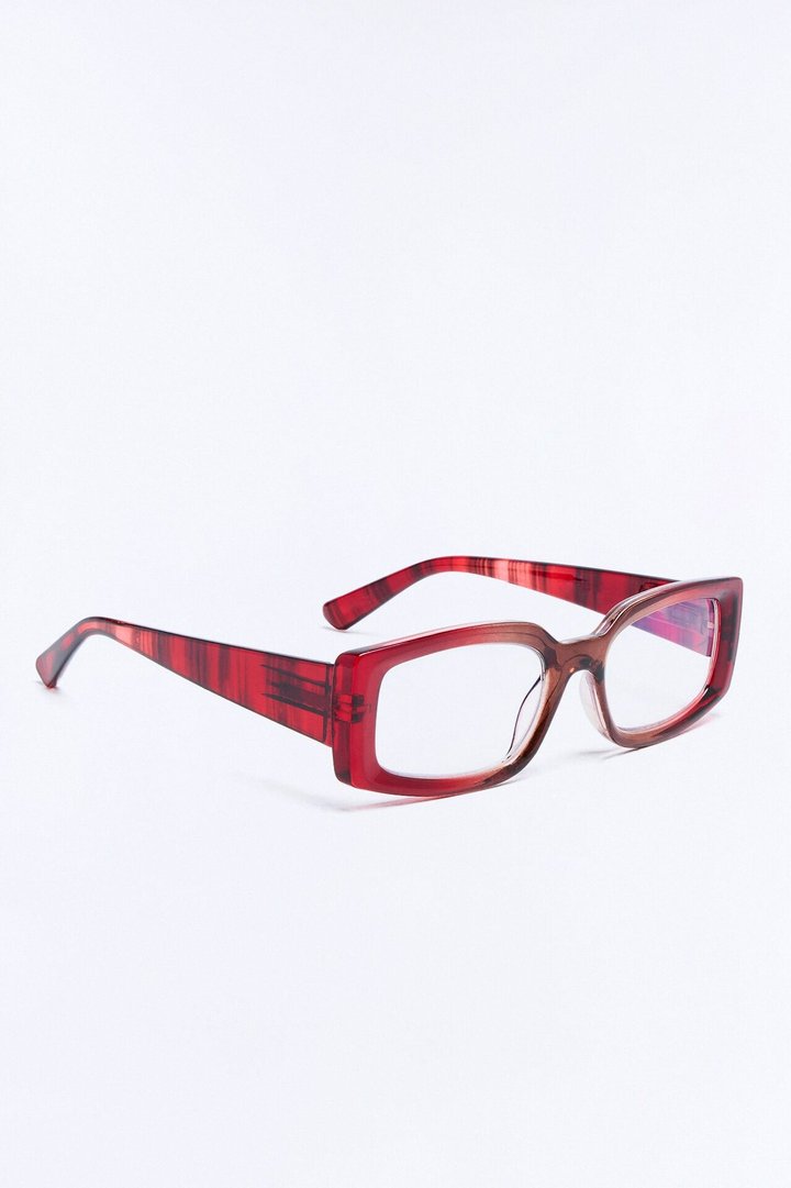 Geek But Chic Blue Light Glasses - Red/combo