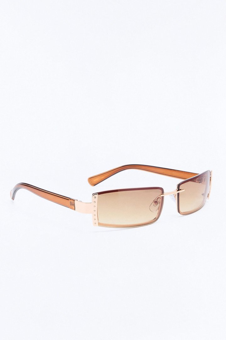 Afternoon Gossip Sunglasses - Brown