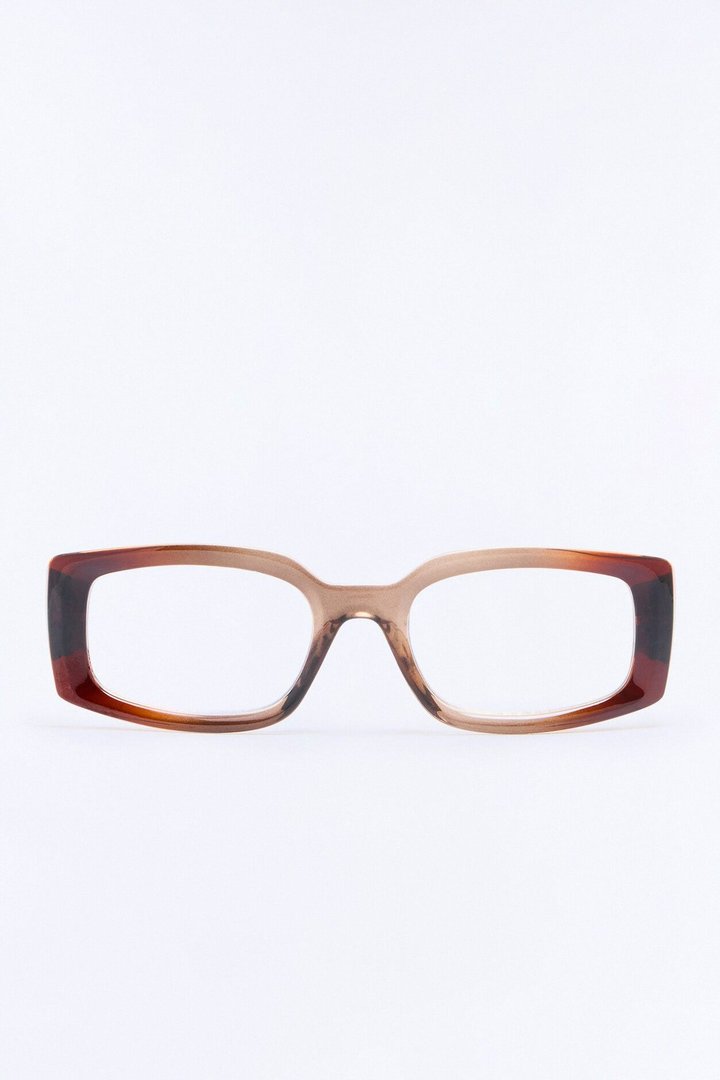 Geek But Chic Blue Light Glasses - Brown/combo
