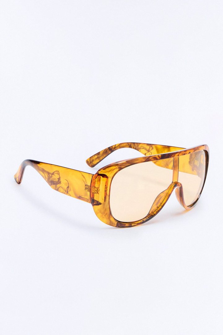 Kenzie Coded Sunglasses - Brown/combo