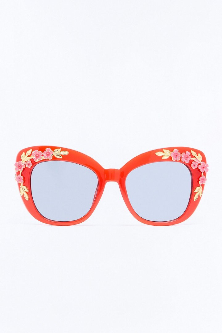 Garden Goddess Sunglasses - Red