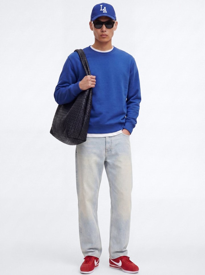 The Staple Baggy Jean - Light Wash