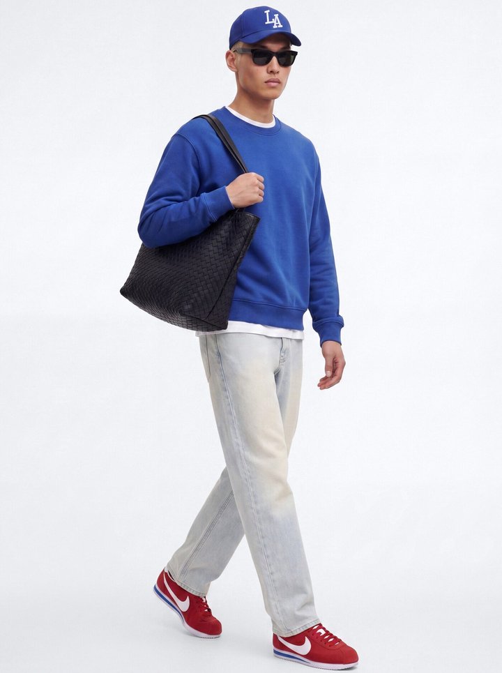 The Staple Baggy Jean - Light Wash
